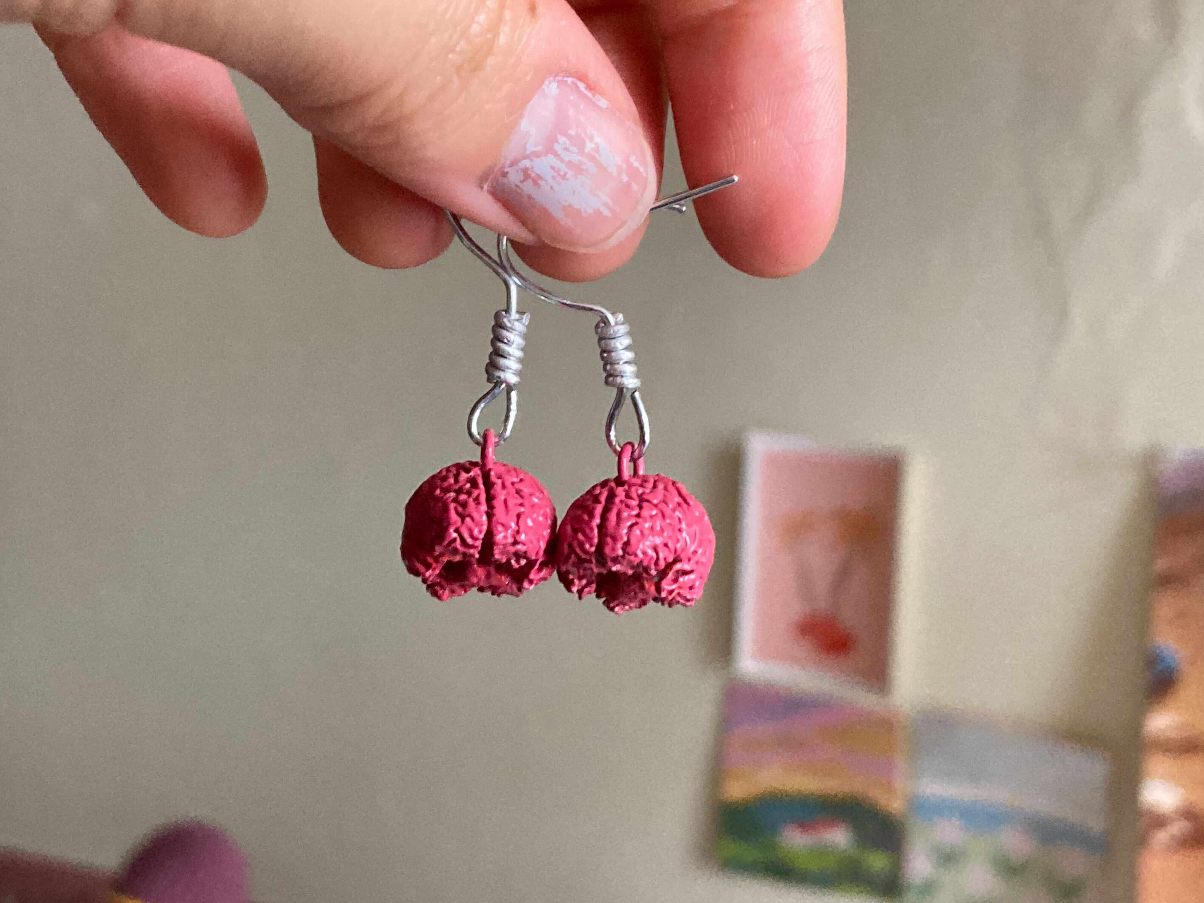 How to make your brain into earrings