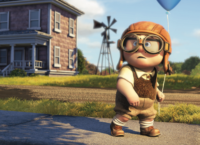 young Carl from Up