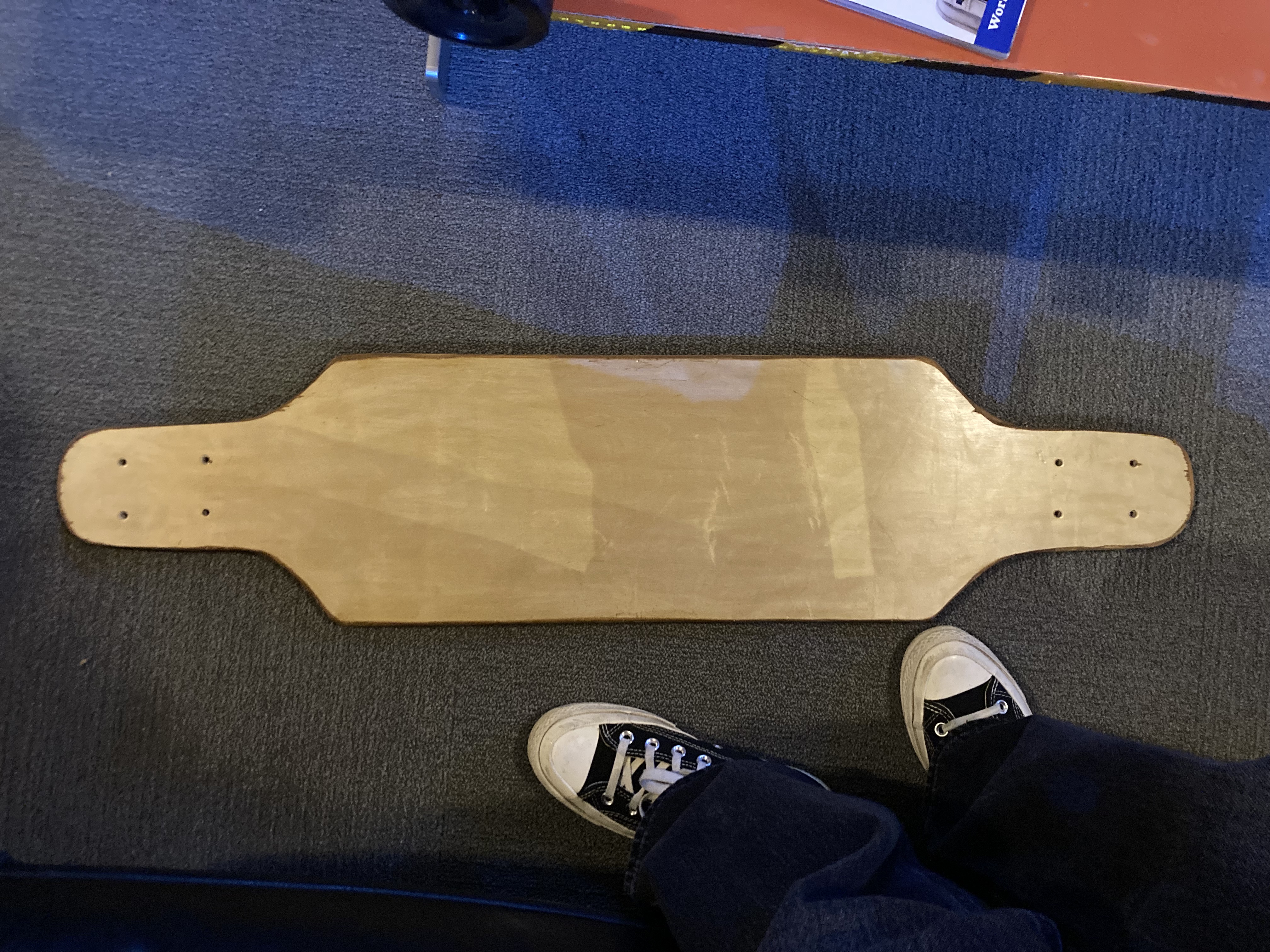 Sanded deck