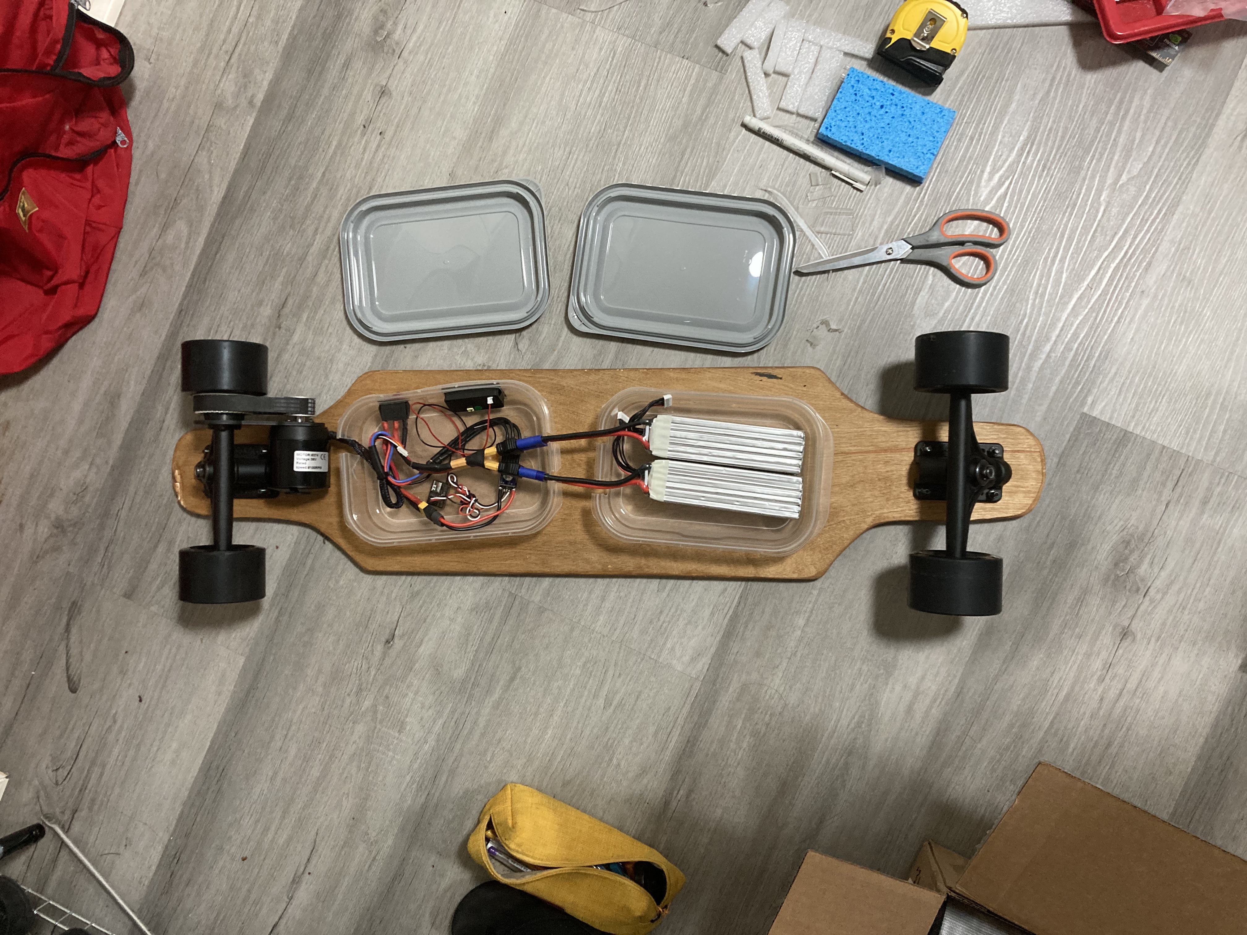 Finished skateboard